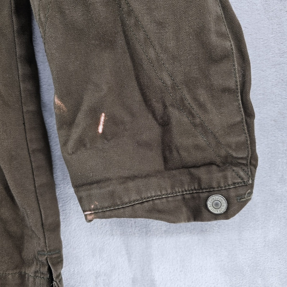 Levi's SilverTab Jacket Mens Large Brown Vintage Full Zip Utility Workwear - Picture 4 of 9